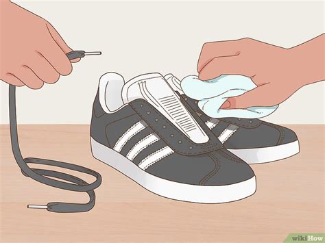 adidas gazelle schoonmaken